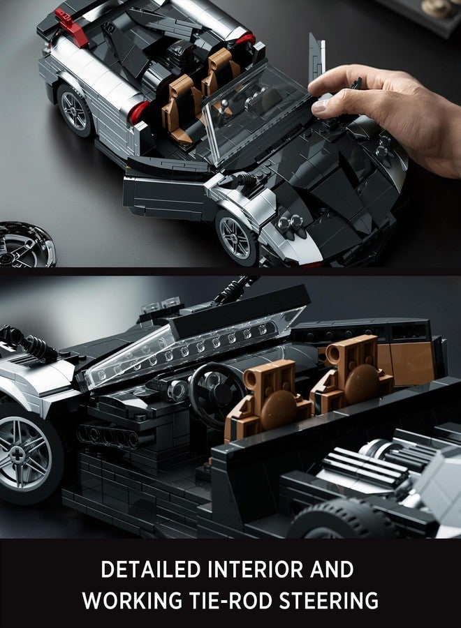 Nifeliz HURYRA Sports Car Building Set, 1:14 Scale Supercar Model Building Set for Display and Collectors, Ideal Gift for Adults and Car Lovers (1,191 PCS, NF10318) - Image 4